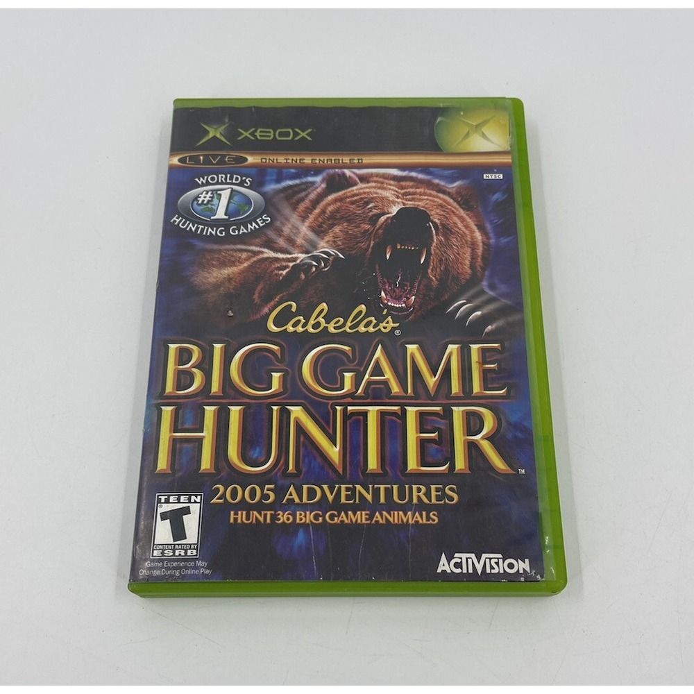 Cabela's Big Game Hunter: 2005 Adventures - Original Xbox Game -‎